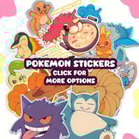 Image 1 of (1/3) Pocket Creature Stickers