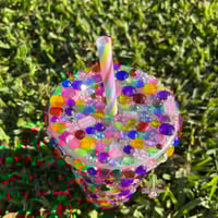 Image 3 of Colorful Blinged Cold Cup🌈✨