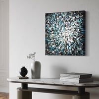 Image 2 of 'Noir 10' - 61x61cm 