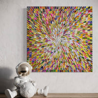 Image 4 of 'Amore fleur III' - 61x61cm
