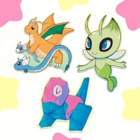 Image 3 of (2/3) Pocket Creature Stickers