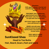 Image 2 of SunKissed Hair and Body Custard 4 oz