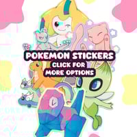 Image 1 of (2/3) Pocket Creature Stickers