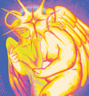 bright angel love print
