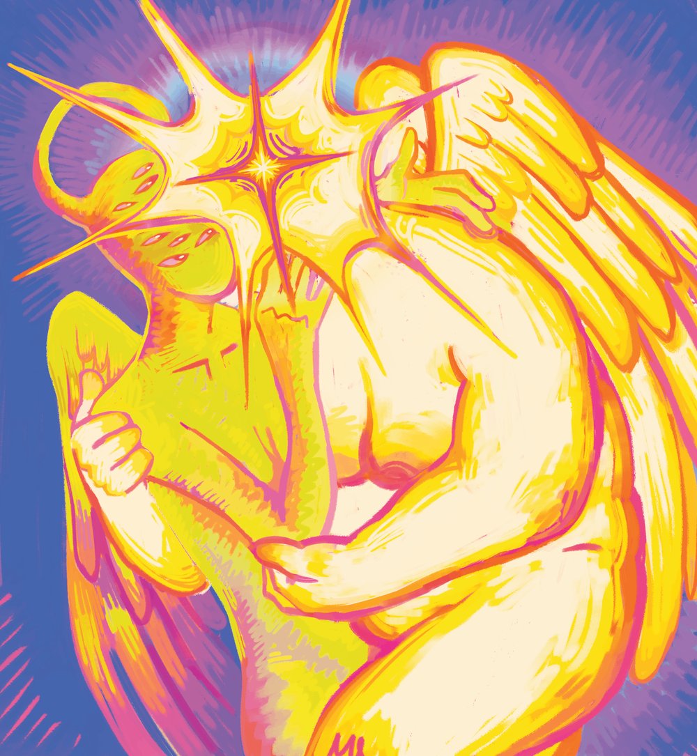 bright angel love print