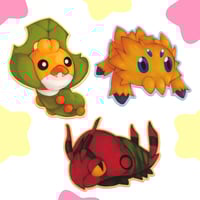 Image 4 of (3/3) Baby Bug Creature Stickers