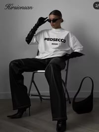 Image 2 of Prosecco Mood Oversized Tee