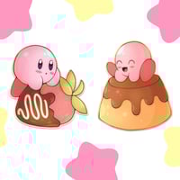 Pink Blob Stickers