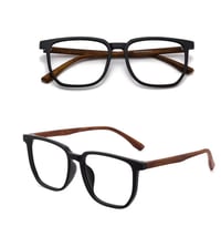 Image 2 of His Signature, Naming C Collection 1. Chandler Lens (BLACK, Wooden) for men by Y. Cashay
