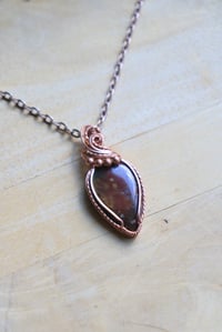 Image 2 of Copper x Bloodstone Pendant