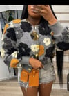 Flower bomber jacket 