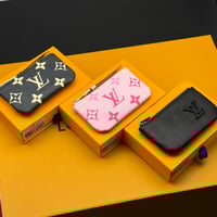 Image 1 of LV Card Holder Keychain 