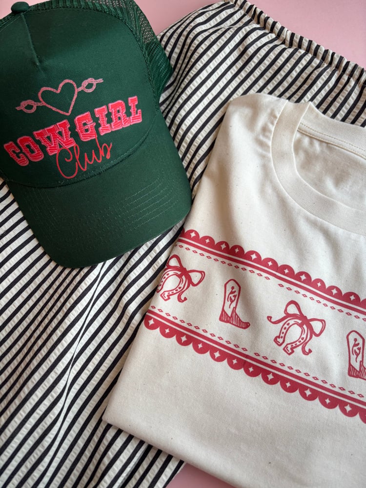 Image of cowgirl club SnapBack cap