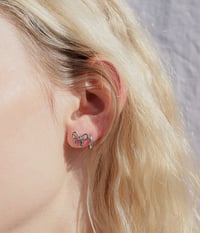 Image 1 of Bow Stud Earrings | Waterproof