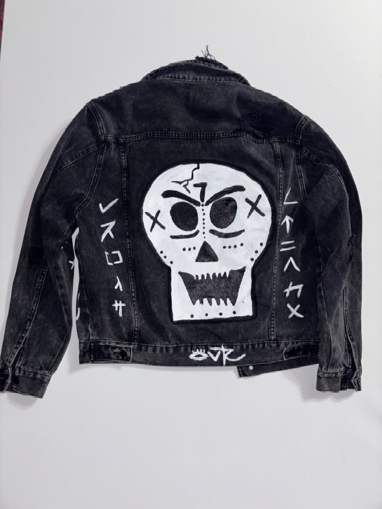 Image of Skull Jean Jacket 