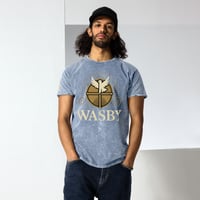 Image 4 of WASBY® Premium Denim Christian T-Shirt | Combed Cotton Faithwear Tee