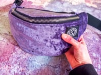 Image 3 of HIP BAG "purple velvet"