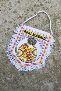 Image 3 of Vintage Real Madrid Pennant & Bandana