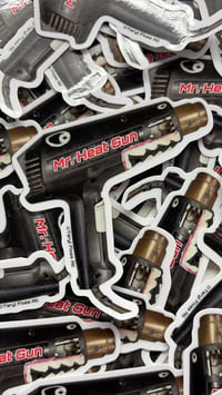 Image 1 of NEW! Mr. Heat Gun Stickers!!! FREE USA SHIPPING 🇺🇸