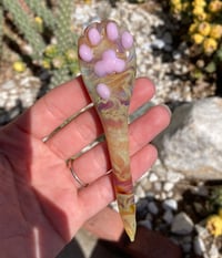 Image 1 of Amber purple paw tool 