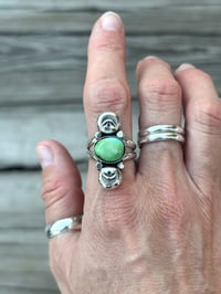Stamped Silver Sonoran Ring #2
