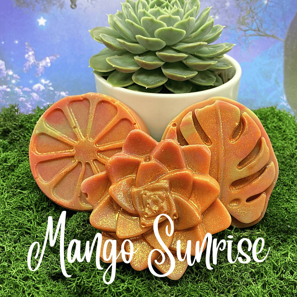 Image of Mango Sunrise Soap: A Tropical Escape