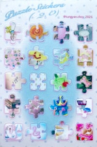 Image 1 of Puzzle Sticker Sheet (2.0)