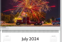 Image 4 of 2024 Big Rig Boulevard Calendar 