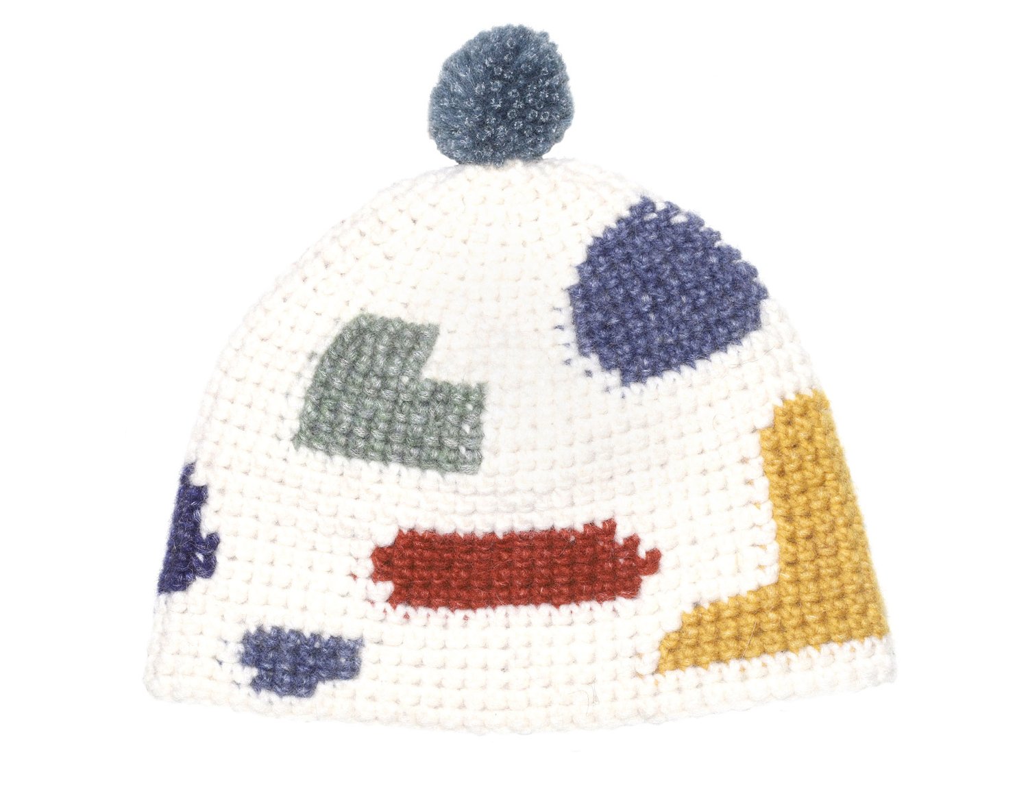 Image of WHITE WOOL CAP