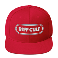 Image 1 of Riff Cult Snapback Hat Red