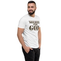 Image 2 of Soldier For God Fitted Short Sleeve T-shirt