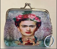 Frida Kahlo kiss-lock coin purse & keychain 9