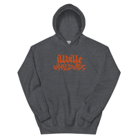 Image 2 of illville Worldwide Embroidered Hoodie (Orange Logo)