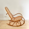 Art Nouveau Bentwood Rocking Chair 