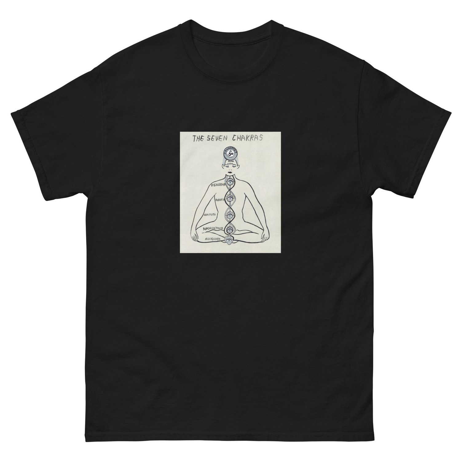 Image of THE SEVEN CHAKRAS T-SHIRT 