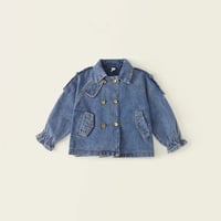 Image 4 of Denim Swing Jacket