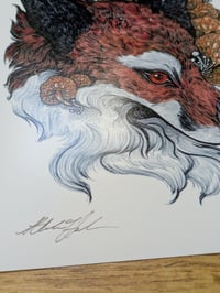Image 2 of A5 Fungi Fox Print 