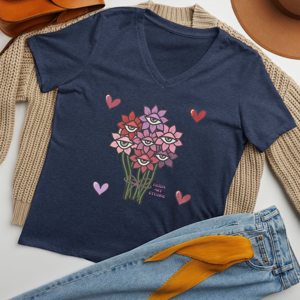 Image of Bouquet 💐 v-neck