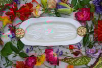 CUSTOM | icon sgraffito tray