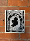 "1922 2p Stamp" print 