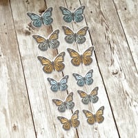 Image 4 of Autumn Butterfly Stickers | Pack of 12 | 3 Color Combos 