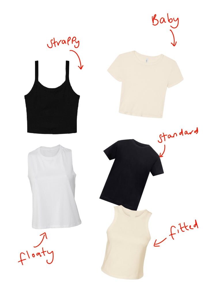 Image of With Heaven on top, embroidered tank/tee
