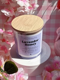 Image 2 of Lavender Honey Candle