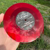 Image 2 of Red Glitter 7 INCH - VOLCANO  "NO WAY BACK"