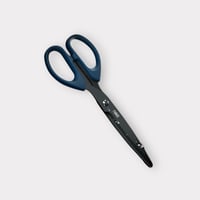 Image 2 of Deli 6009s Scissors - Stainless Steel Safety Student and Industrial 