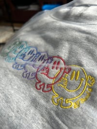 Image 1 of Multi smiles hoody