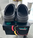 Image 3 of Skechers Foamies Black Summer Chill Slip Ons
