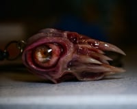 Image 19 of Flesh Oracle Snaggletooth Pendant - Handmade OOAK