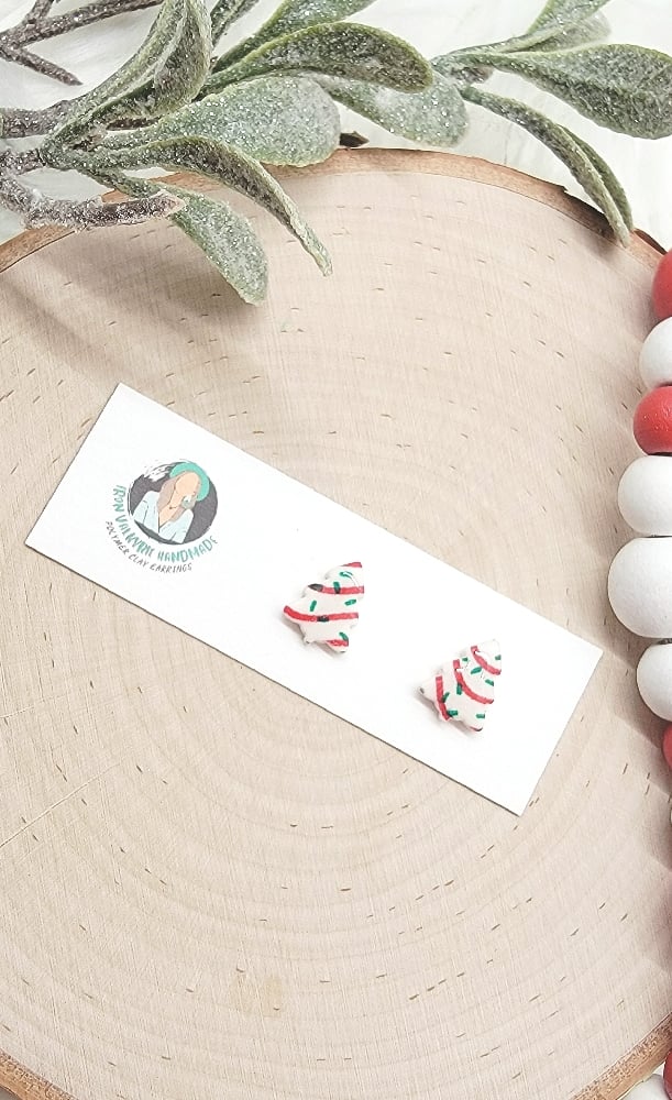 Image of Christmas Tree Cake Studs 