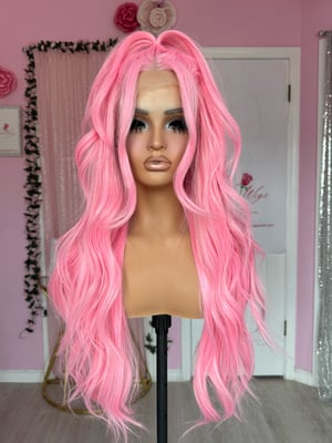 Image of Flamingo pink free part luxury (ready to ship)